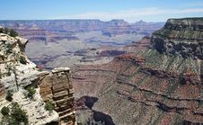 A View Of The Grand Canyon Stock Photo