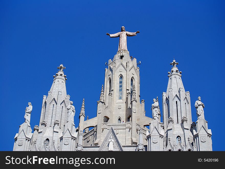 Tibidabo Church, Barcelona Spain