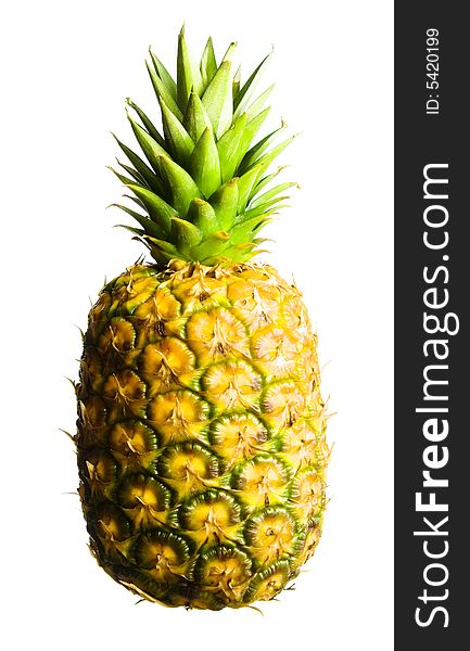 Pineapple isolated on white background. Pineapple isolated on white background