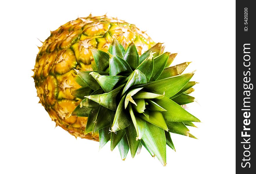 Pineapple isolated on white background. Pineapple isolated on white background