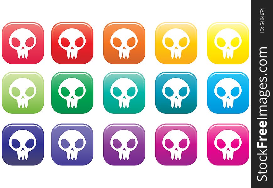 Skull Icon Set