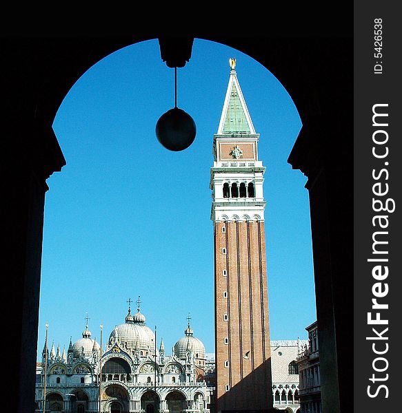 In a entrance of saint markâ€™s square, venice. In a entrance of saint markâ€™s square, venice