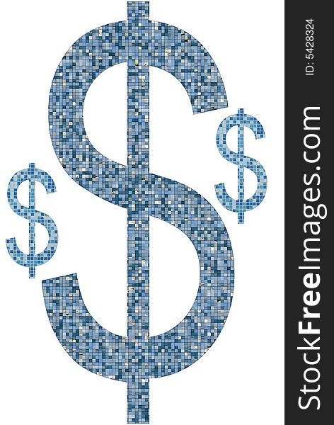 Logo Of Dollar - Free Stock Images & Photos - 5428324 | StockFreeImages.com