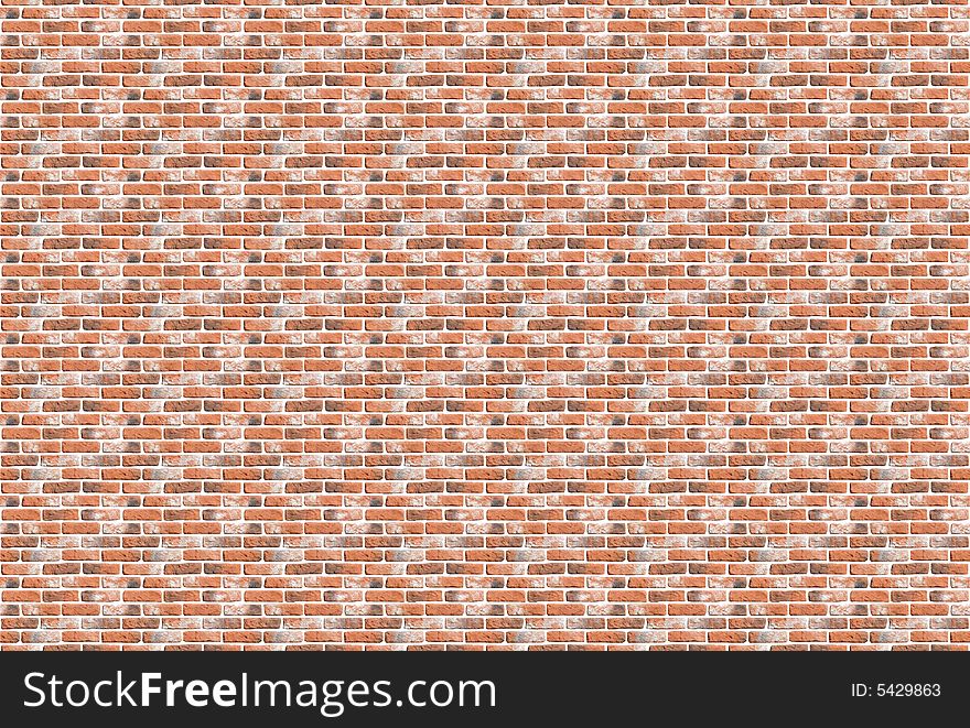 Image of the wall from the Parisian light brick