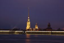 Peter And Paul Fortress Stock Image Peter And Paul Fortress Stock Image