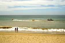 Sailing Boats At Sea Royalty Free Stock Images Sailing Boats At Sea Royalty Free Stock Images