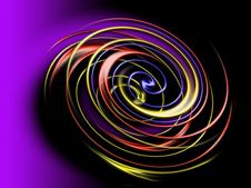 Spiral In The Dark Royalty Free Stock Image Spiral In The Dark Royalty Free Stock Image