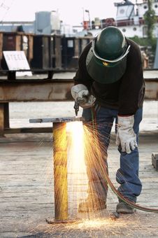 Burn Steel Stock Photography Burn Steel Stock Photography