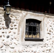 Window On The Stony Wall Stock Image