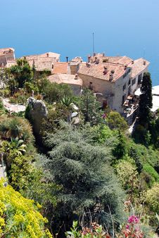 Eze Village Stock Image Eze Village Stock Image