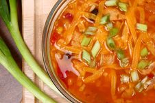 Chicken Tortilla Soup Royalty Free Stock Images