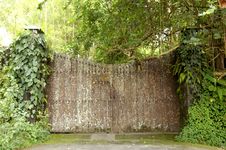 Old Wooden Gate Stock Images