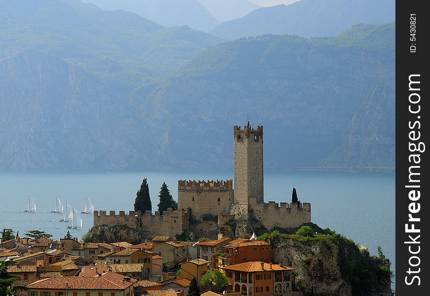 Ancient castle in Malcesine