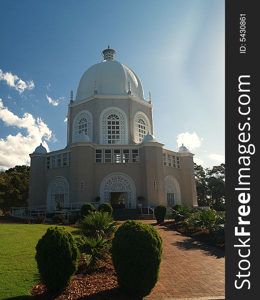 Bahai temple in Sydney