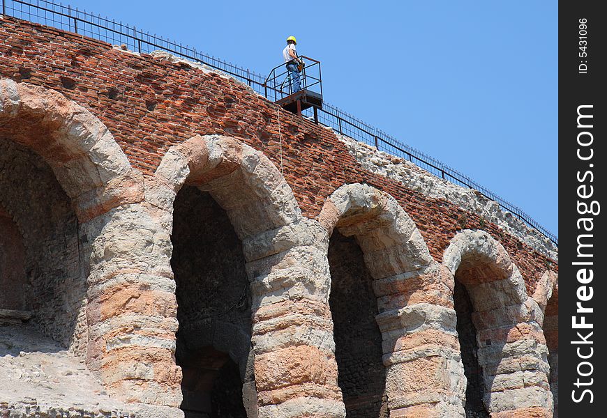 The Arena in Verona, Italy