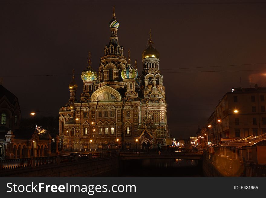 One of the most beautiful cathedrals in St. Piterburge