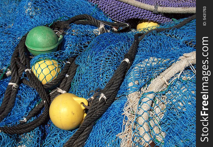 Details of some nets using for fishermen. Details of some nets using for fishermen