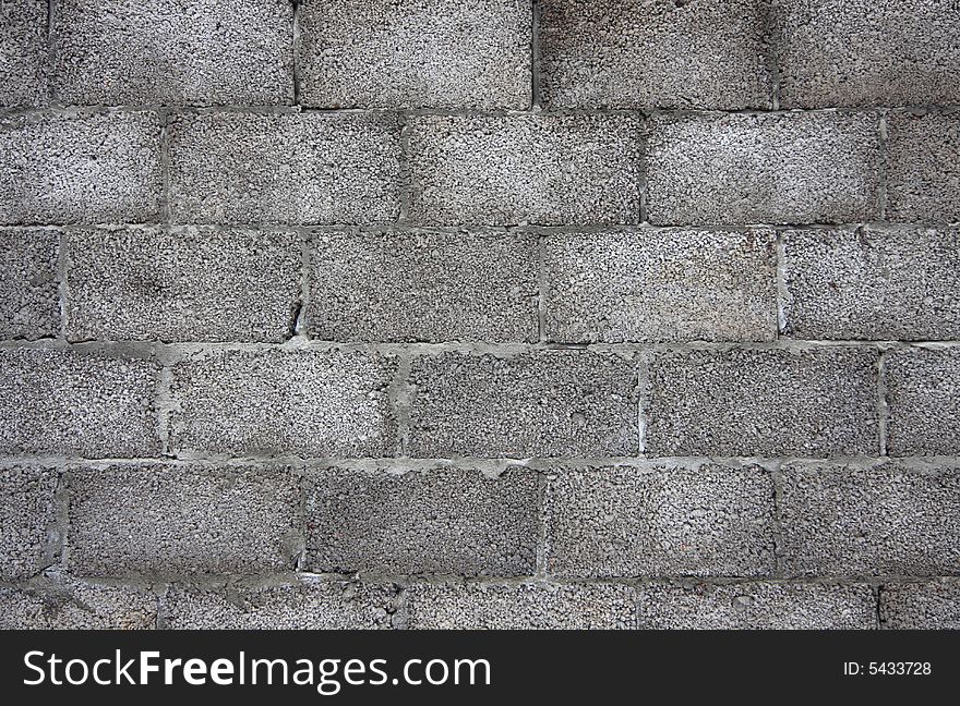 Shot of brick wall, perfect for designs or backgrounds. Shot of brick wall, perfect for designs or backgrounds