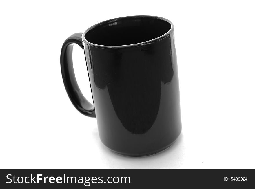 A photograph of a coffee cup against a white background