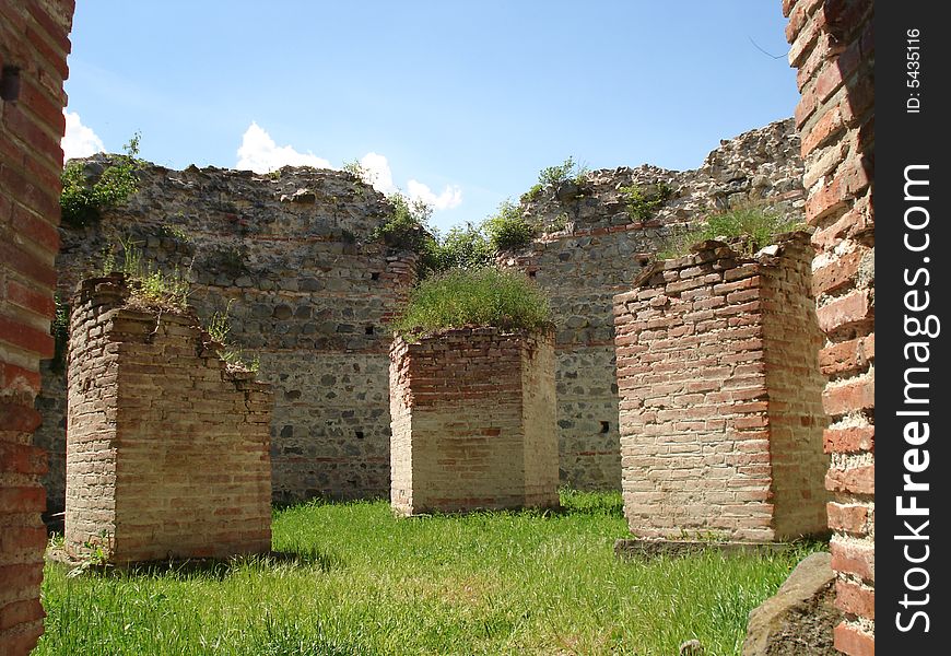 This is the Roman ruins (Felix Romvliana) East Serbia