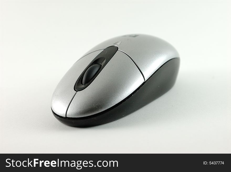 Wireless Mouse Silver-grey without lines