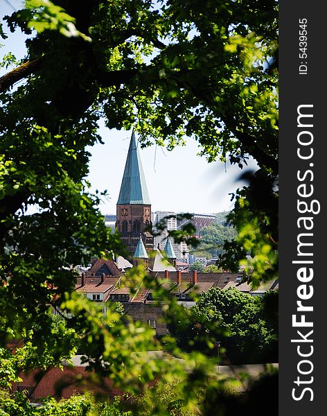 The church in the trees