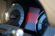 Car Instrument Panel Stock Photo Car Instrument Panel Stock Photo