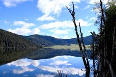 Blue Lake And Mountains Stock Images Blue Lake And Mountains Stock Images