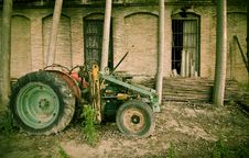 Old Tractor Stock Image Old Tractor Stock Image