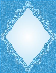 Blue Frame Stock Image Blue Frame Stock Image