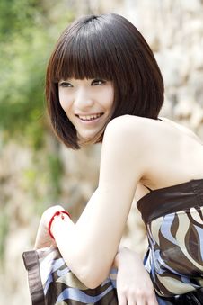Girl In Summer. Stock Photos Girl In Summer. Stock Photos