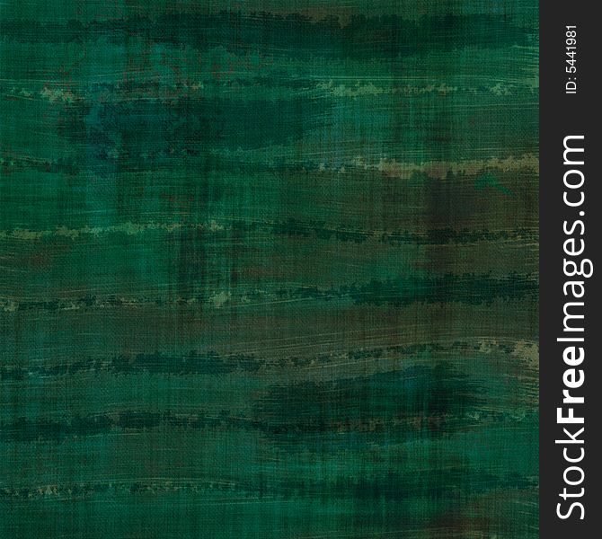 Dark green painted canvas with space for text. Dark green painted canvas with space for text