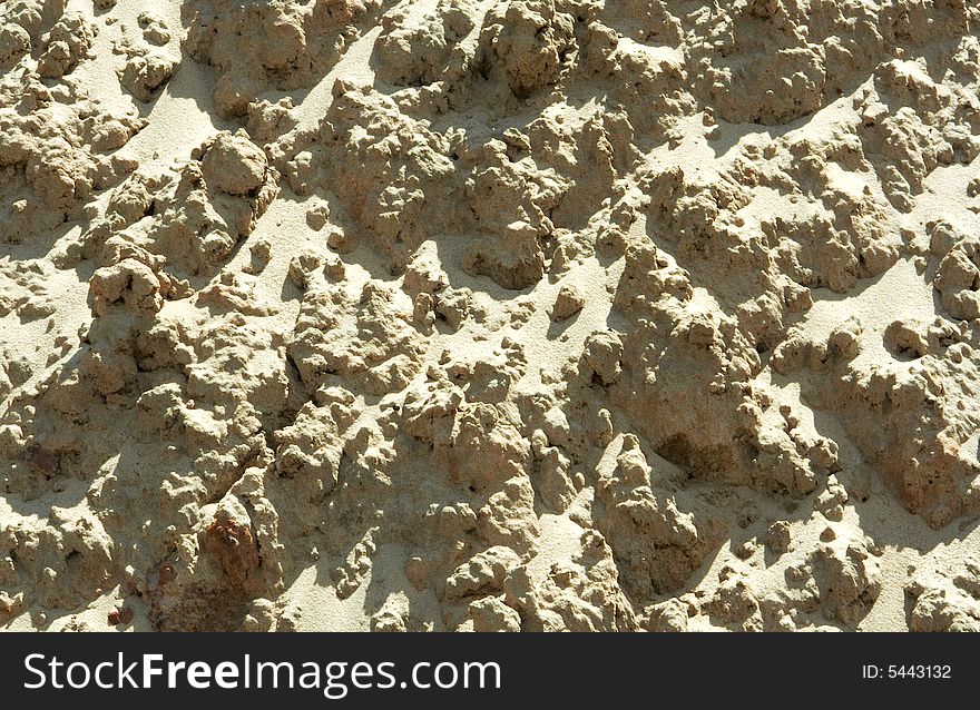 Loose sand texture