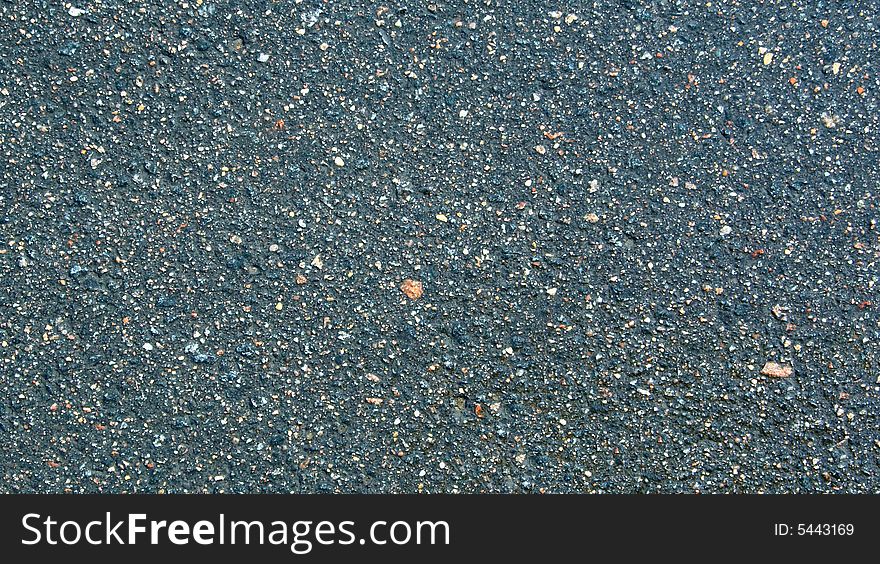 Wet asphalt texture