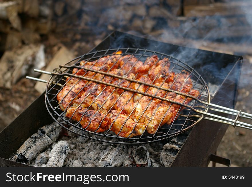 Barbecued Chicken