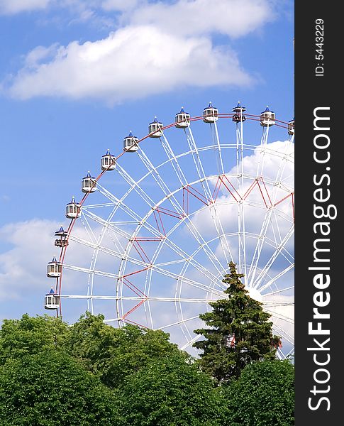 Wonder wheel in the park