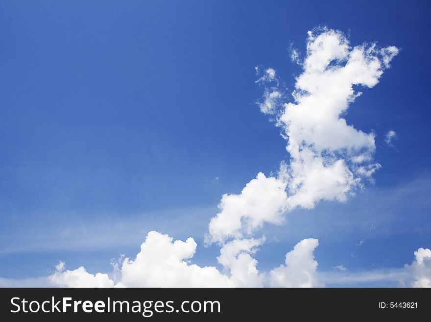 Clouds on a background of the sky. Clouds on a background of the sky