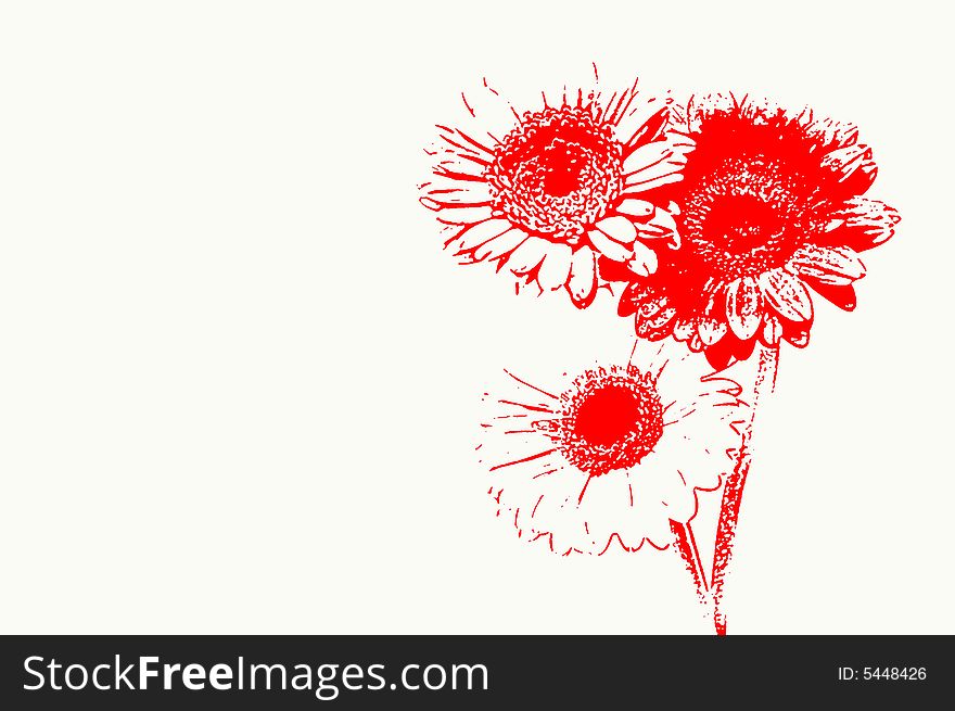 Abstract spring flowers,floral background. Abstract spring flowers,floral background