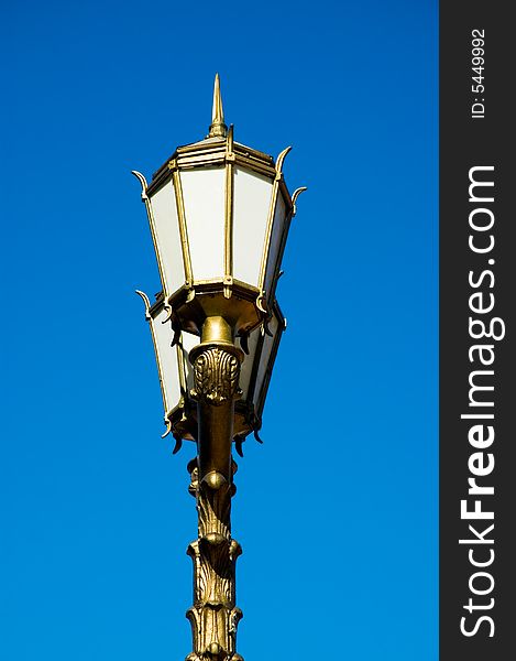 Old street light in Buenos Aires, Argentina.