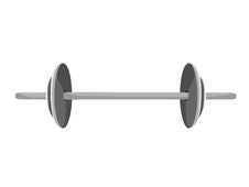 Weightlifting Rod Stock Photography Weightlifting Rod Stock Photography