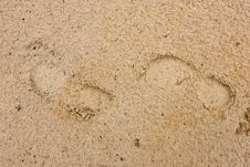 Footprints Stock Image Footprints Stock Image