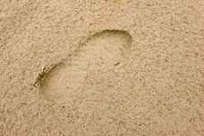 Footprints Stock Images Footprints Stock Images