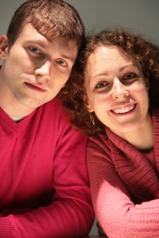 Young Pair Royalty Free Stock Photo Young Pair Royalty Free Stock Photo