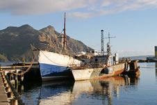 Derelict Vessels In Hout Bay Stock Photography Derelict Vessels In Hout Bay Stock Photography