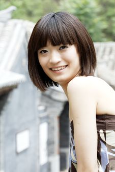 A Chinese Girl Stock Photo A Chinese Girl Stock Photo