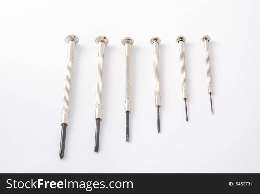 Mini multi-function screwdrivers in a small kit as set