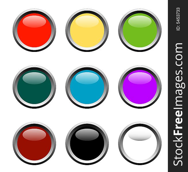 The Set of color buttons,
