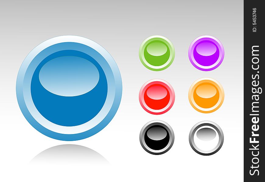 The Set of color buttons,