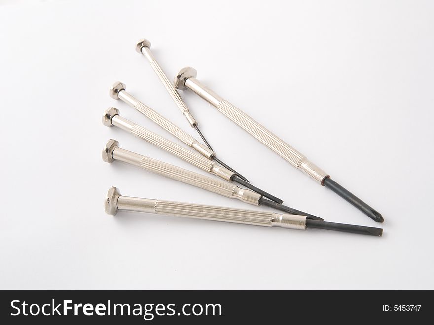 A set Mini multi-function screwdrivers