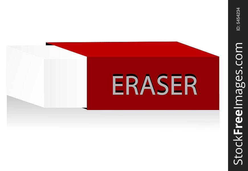 Eraser in cover